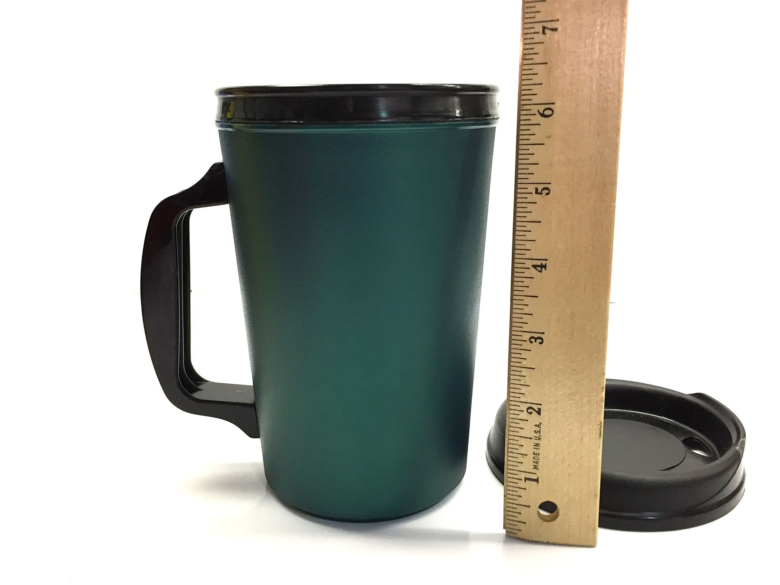 20 Oz Thermoserv Foam Insulated Coffee Mug - Green