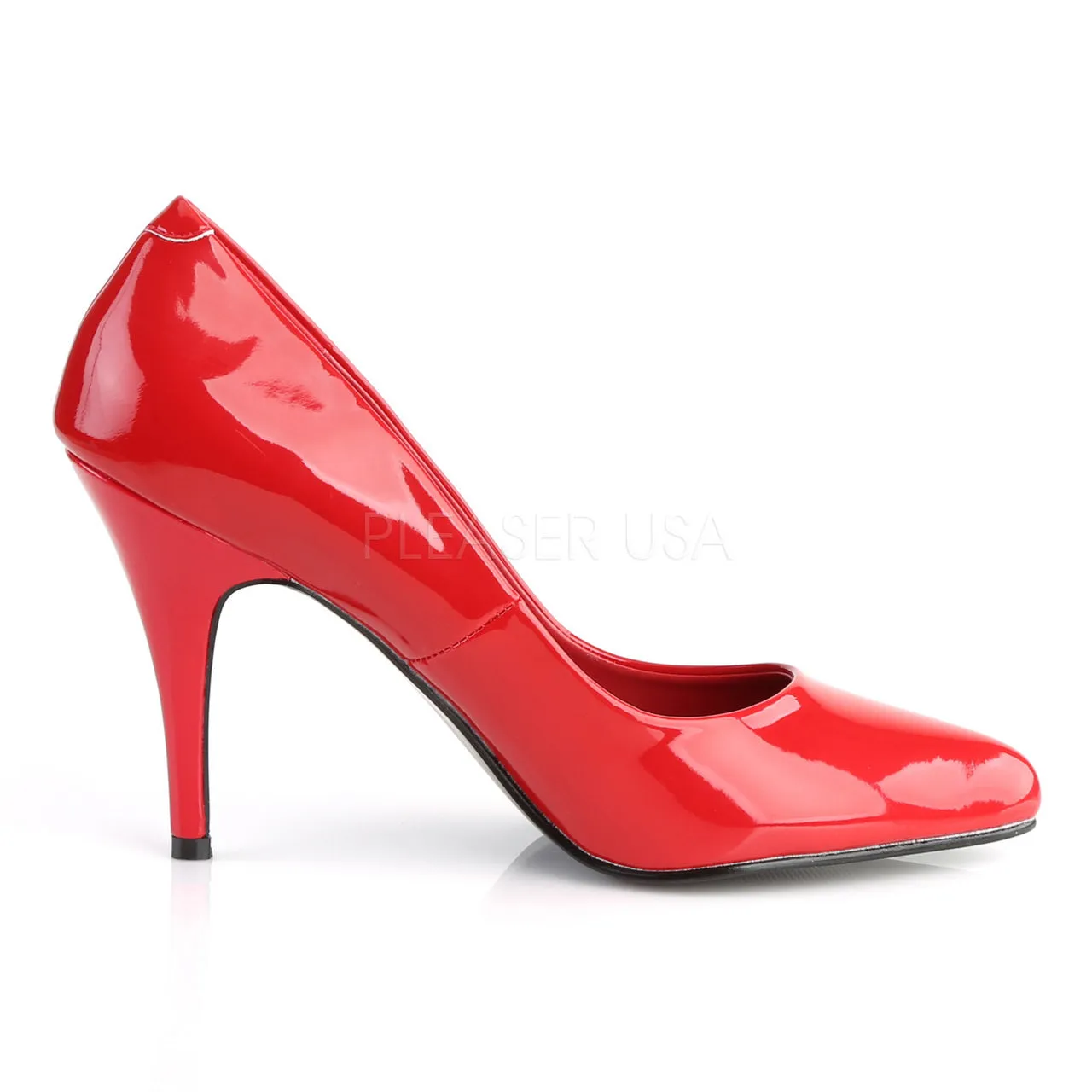 4" Heel Classic Pump - Red*