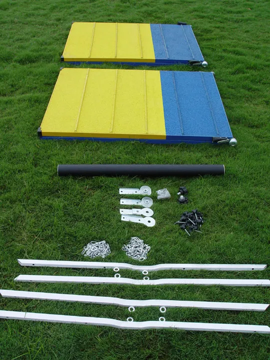 9' A-Frame with Rubber Surface
