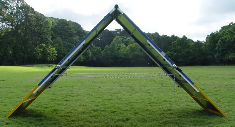 9' A-Frame with Rubber Surface
