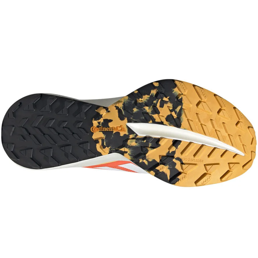 adidas Men's Terrex Agravic Speed Speed Ultra Trail Running Shoes Impact Orange / Crystal White / Semi Spark