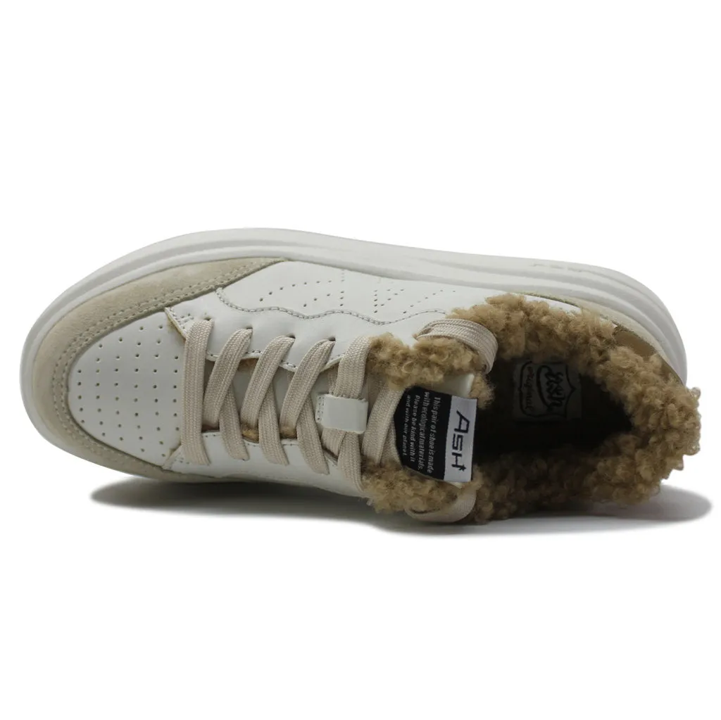 Ash Impuls Fur Leather Women's Low Top Trainers