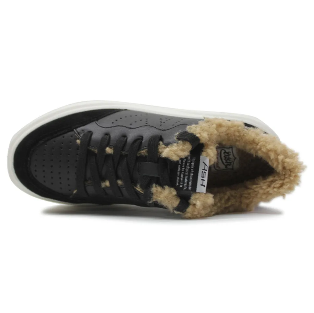Ash Impuls Fur Leather Women's Low Top Trainers