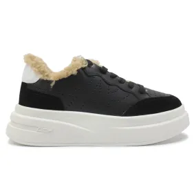 Ash Impuls Fur Leather Women's Low Top Trainers