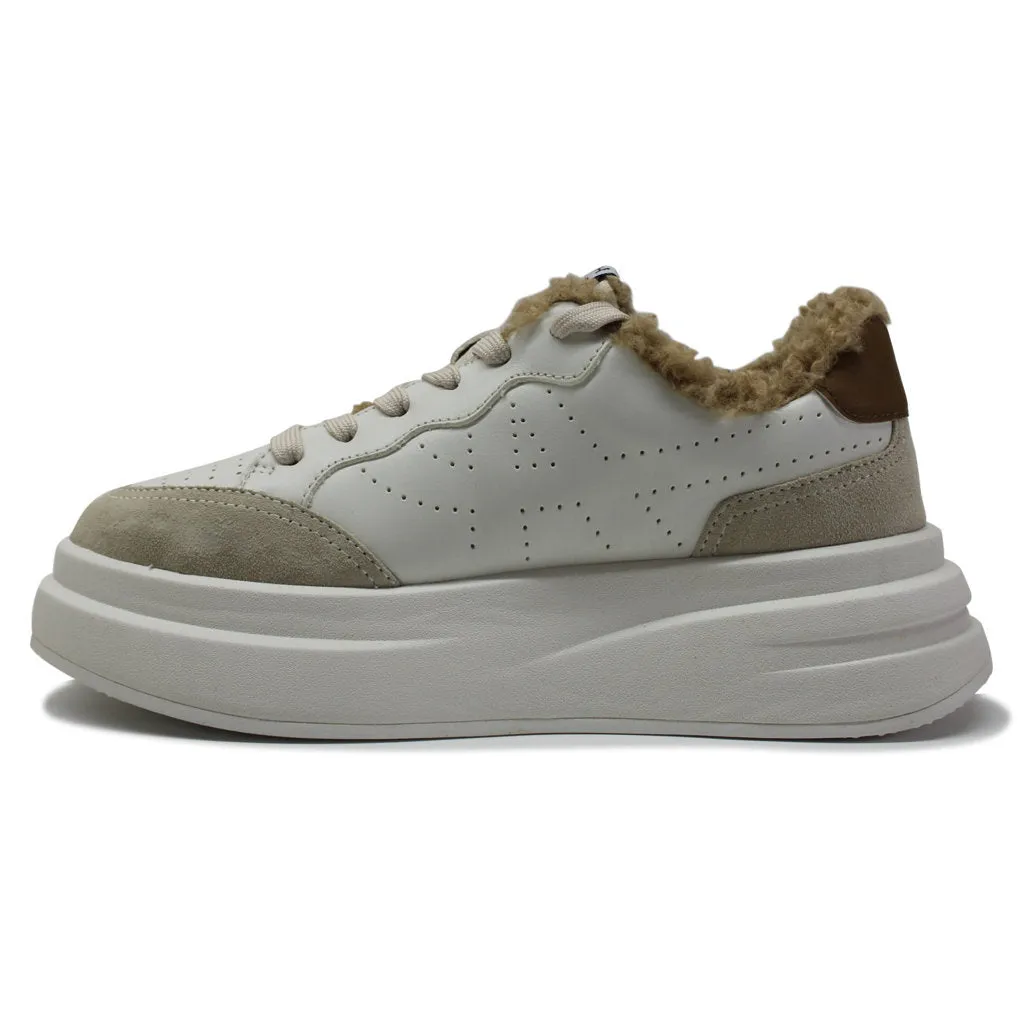 Ash Impuls Fur Leather Women's Low Top Trainers