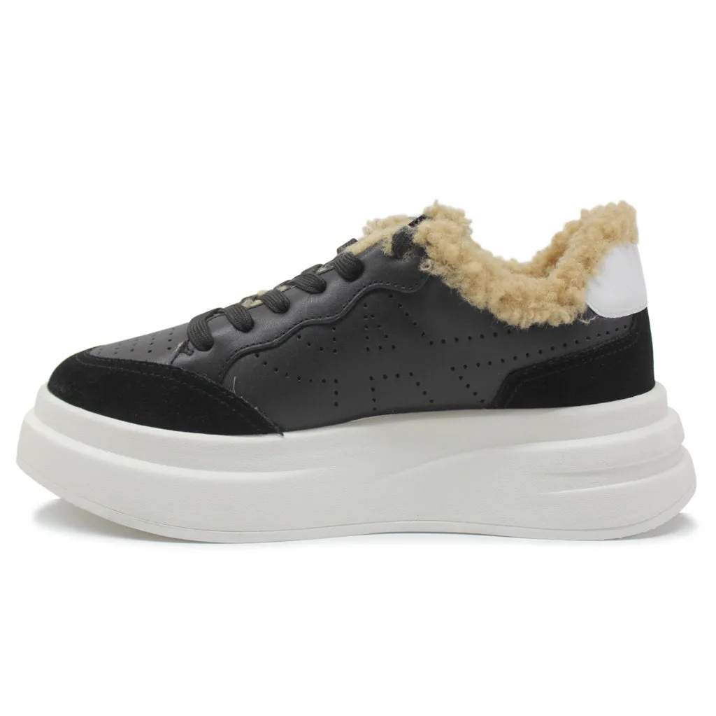 Ash Impuls Fur Leather Women's Low Top Trainers