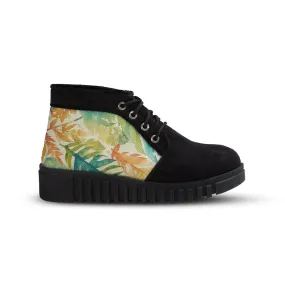 Black Bootie Leaves