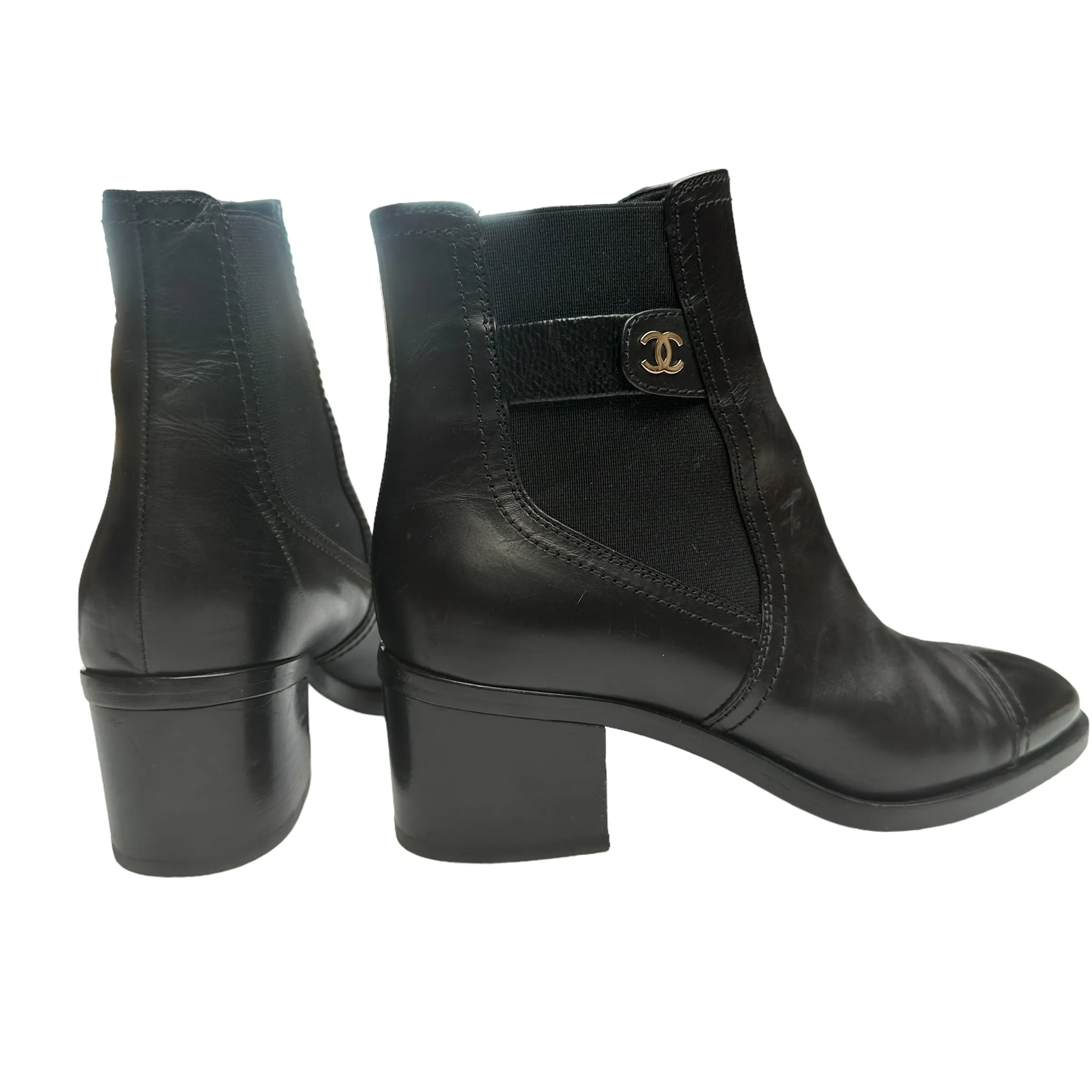 Black Classic Boots - 5.5