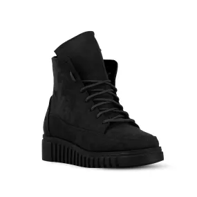 Black Rope Petty Bootie