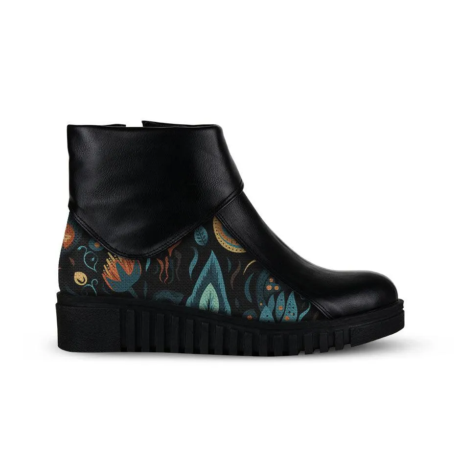 Block Bootie Tropical Trails