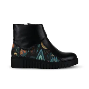 Block Bootie Tropical Trails