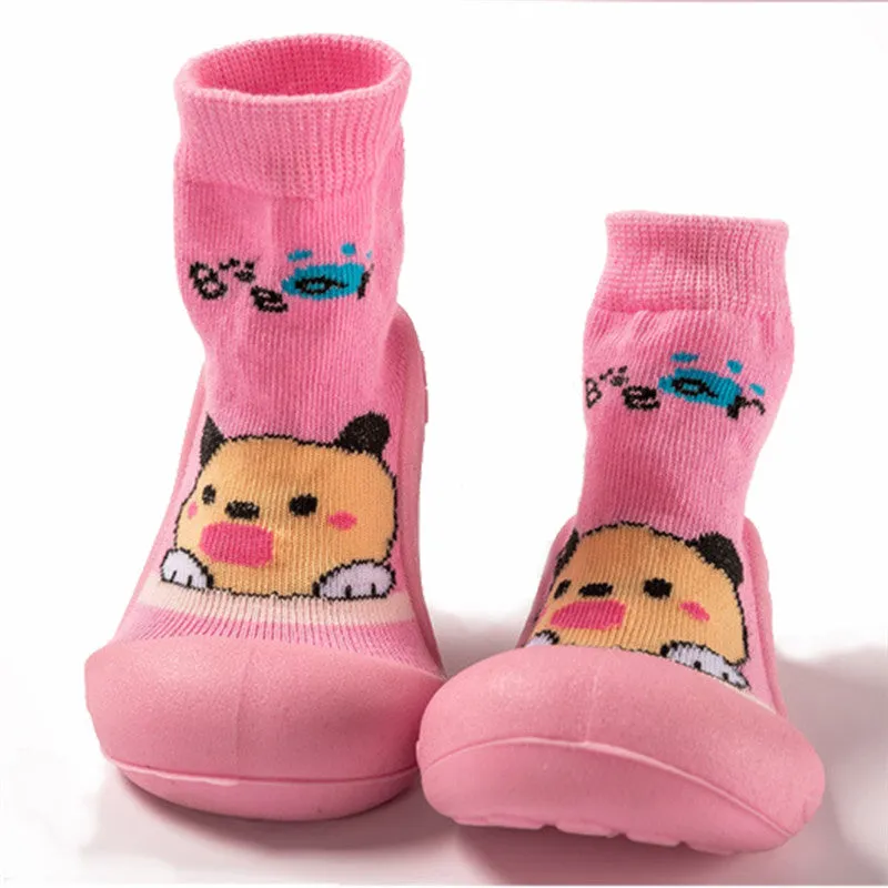 Child Cotton Socks Indoor Walking Shoes for Girls and Boys Barefoot Shoes