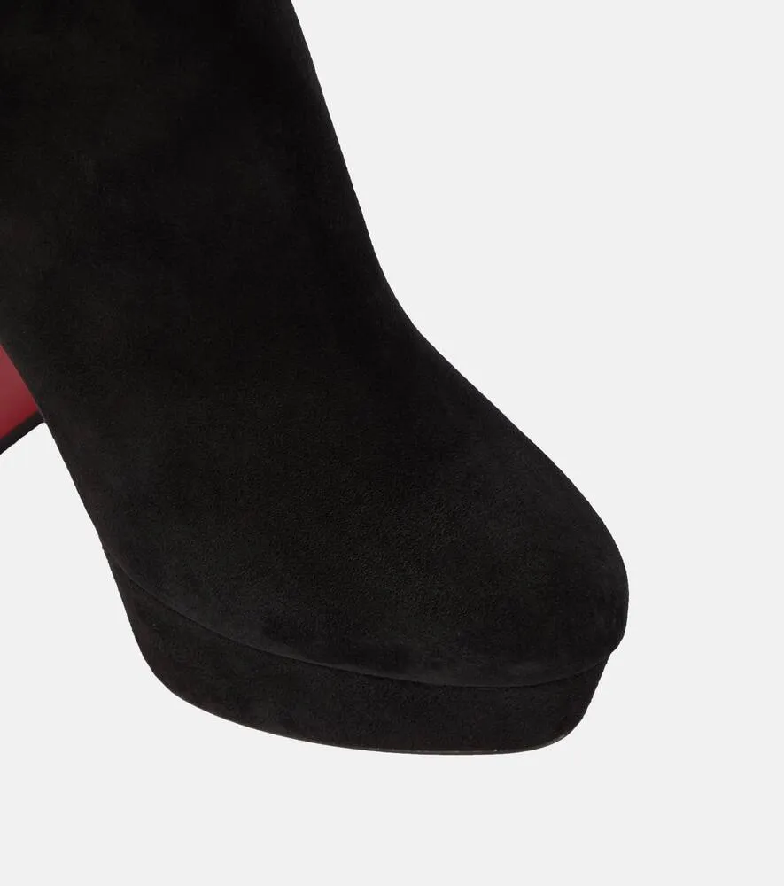 Christian Louboutin Movida 130 suede ankle boots
