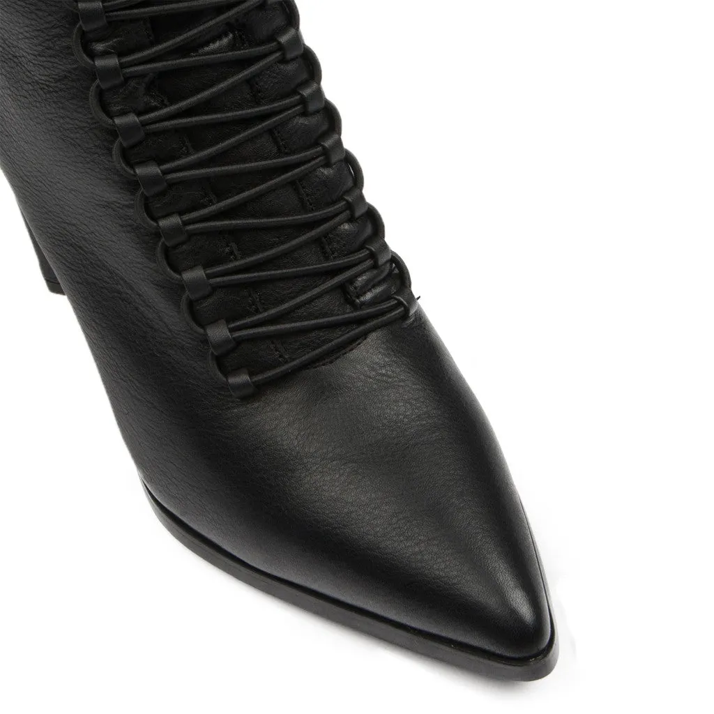 Cool Cowboy Shoes Women Pointed Ankle Boots
