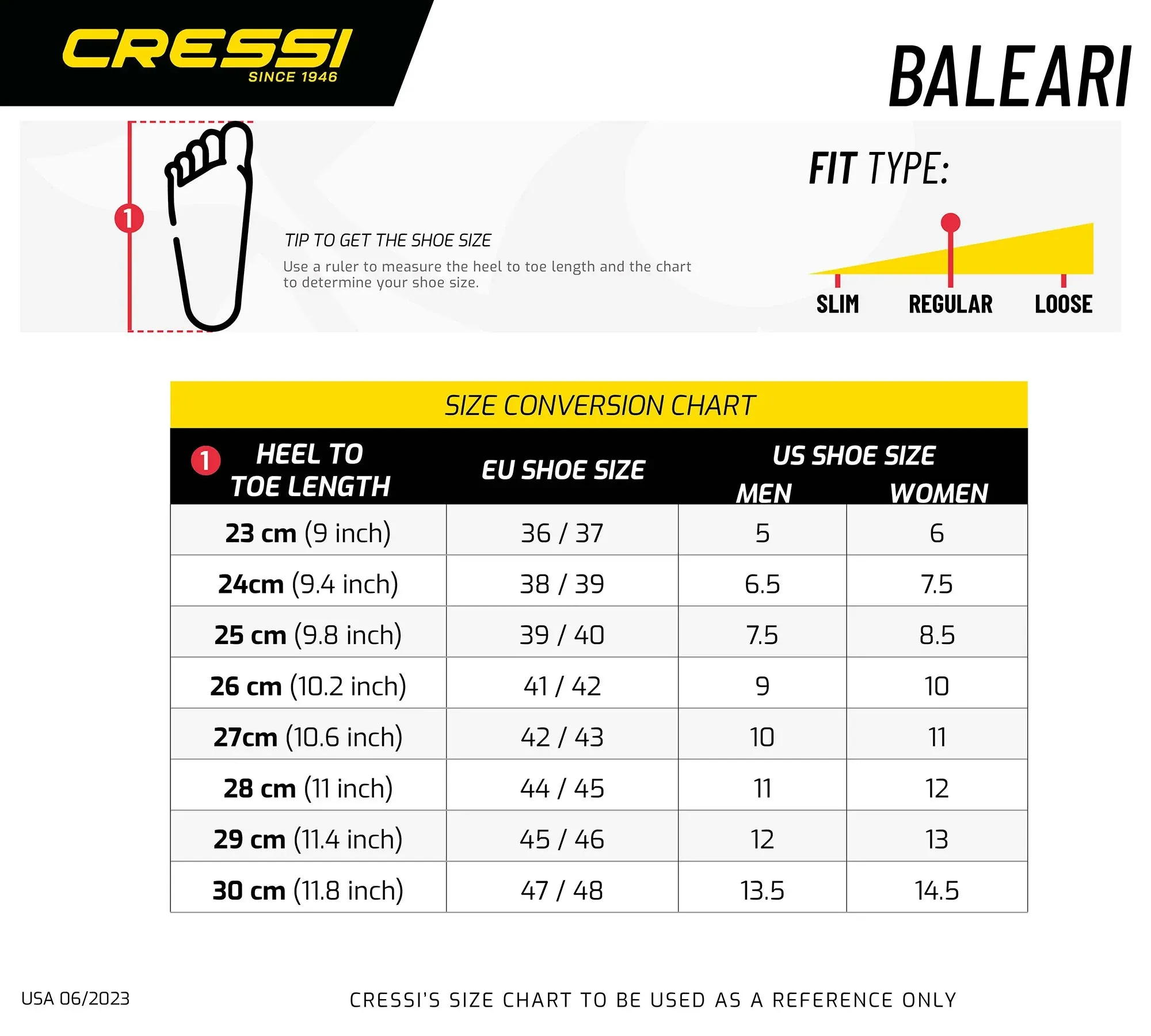 Cressi Baleari MD PHS 3mm Hard Sole Boots