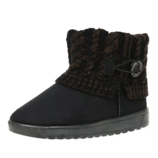 Cuzcare Outdoor Orthopedic Winter Boots For Women Suede Ankle Shoes