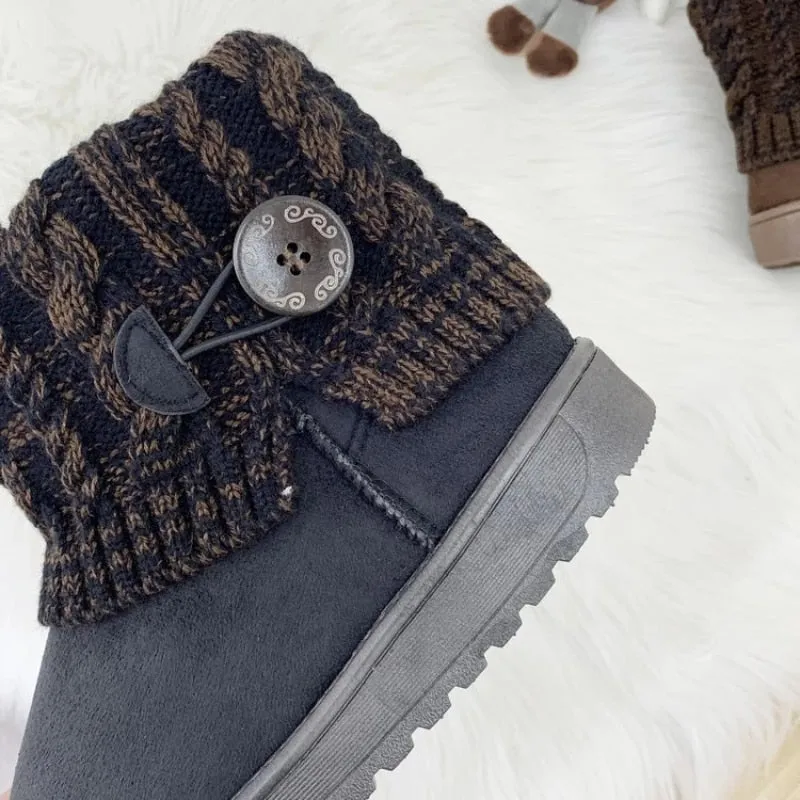 Cuzcare Outdoor Orthopedic Winter Boots For Women Suede Ankle Shoes