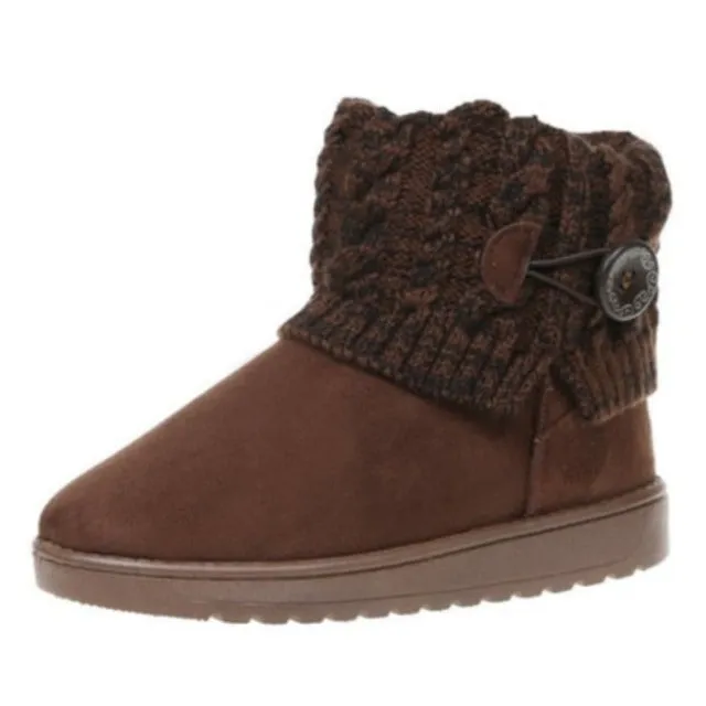 Cuzcare Outdoor Orthopedic Winter Boots For Women Suede Ankle Shoes