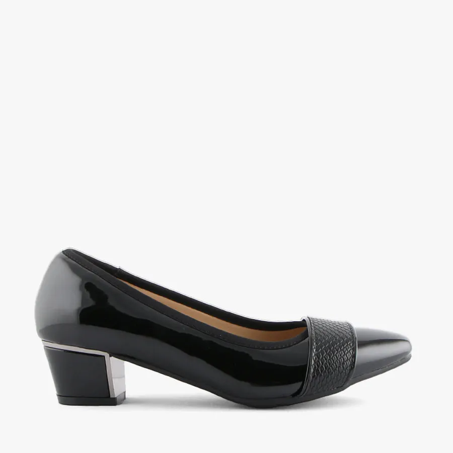 DARING BLACK PATENT