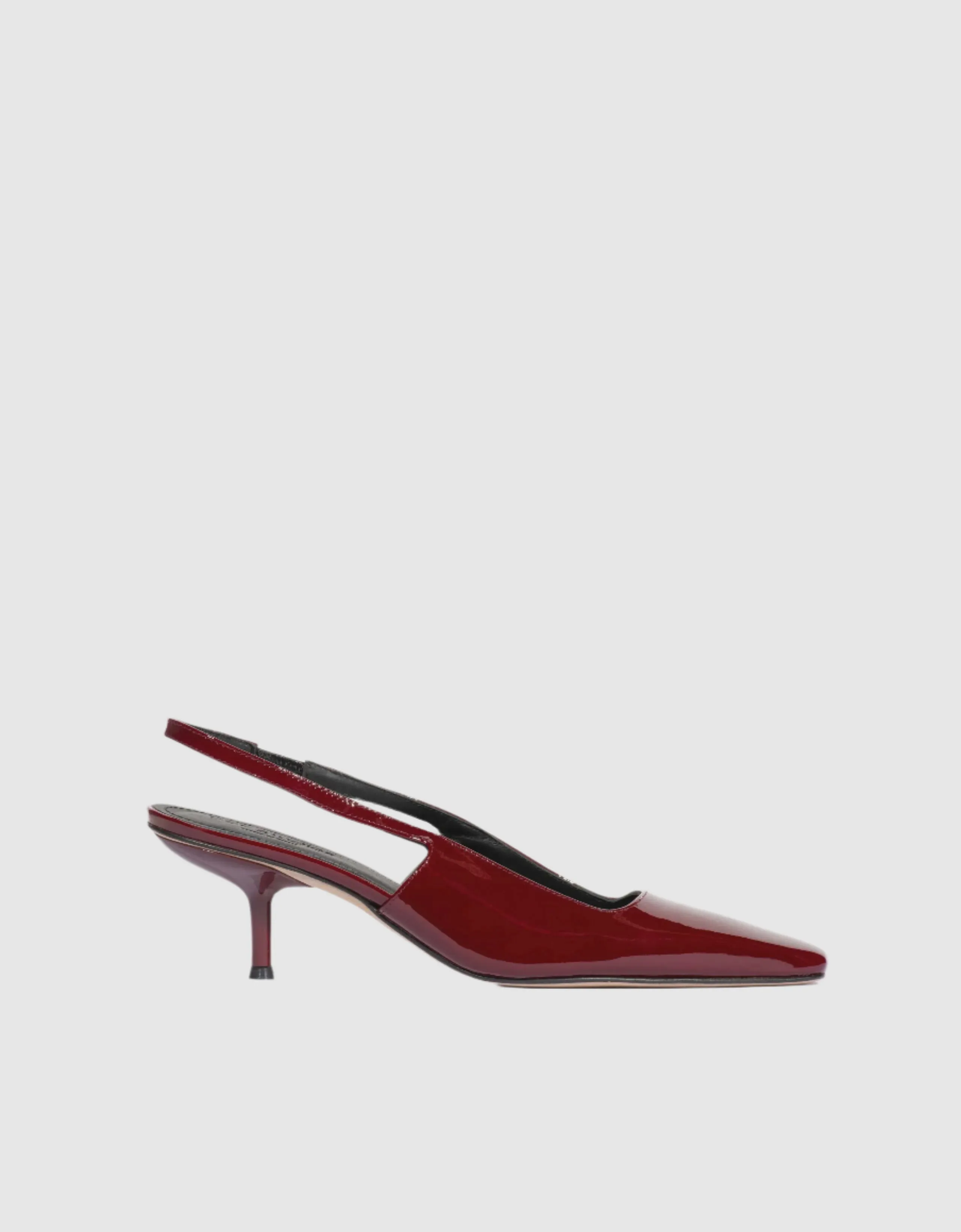 DOF Studios Cecilia Slingback in Mulberry Patent