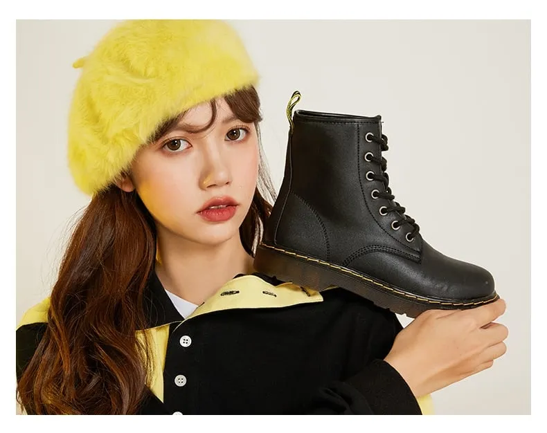 Fashion British Style Short Martin Boots