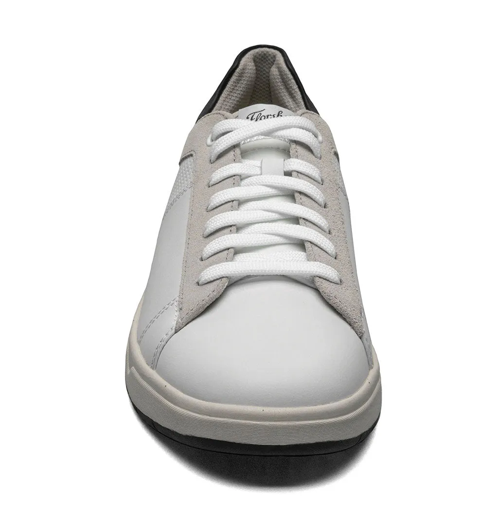 Florsheim Men's Heist Lace To Toe Sneaker White