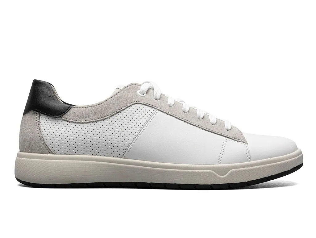Florsheim Men's Heist Lace To Toe Sneaker White