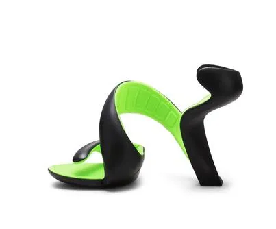 Frauen Öffnen Die Zehe Ausschnitte Seltsame High Heel Gladiator Sandalen Mode Sexy Schlange Form Boden Schuhe WYP 160405