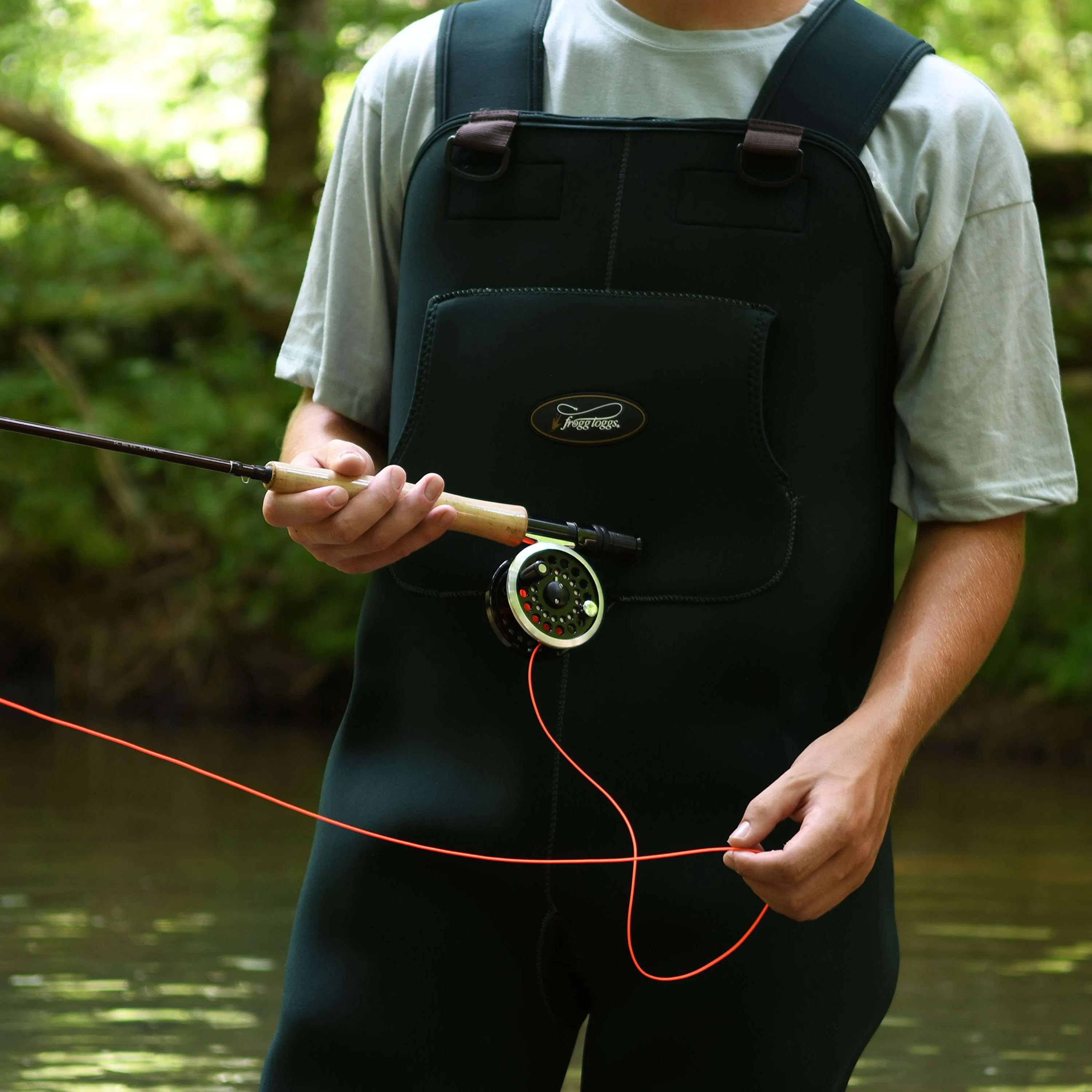 Frogg Toggs Amphib Bootfoot Neoprene Cleated Chest Wader