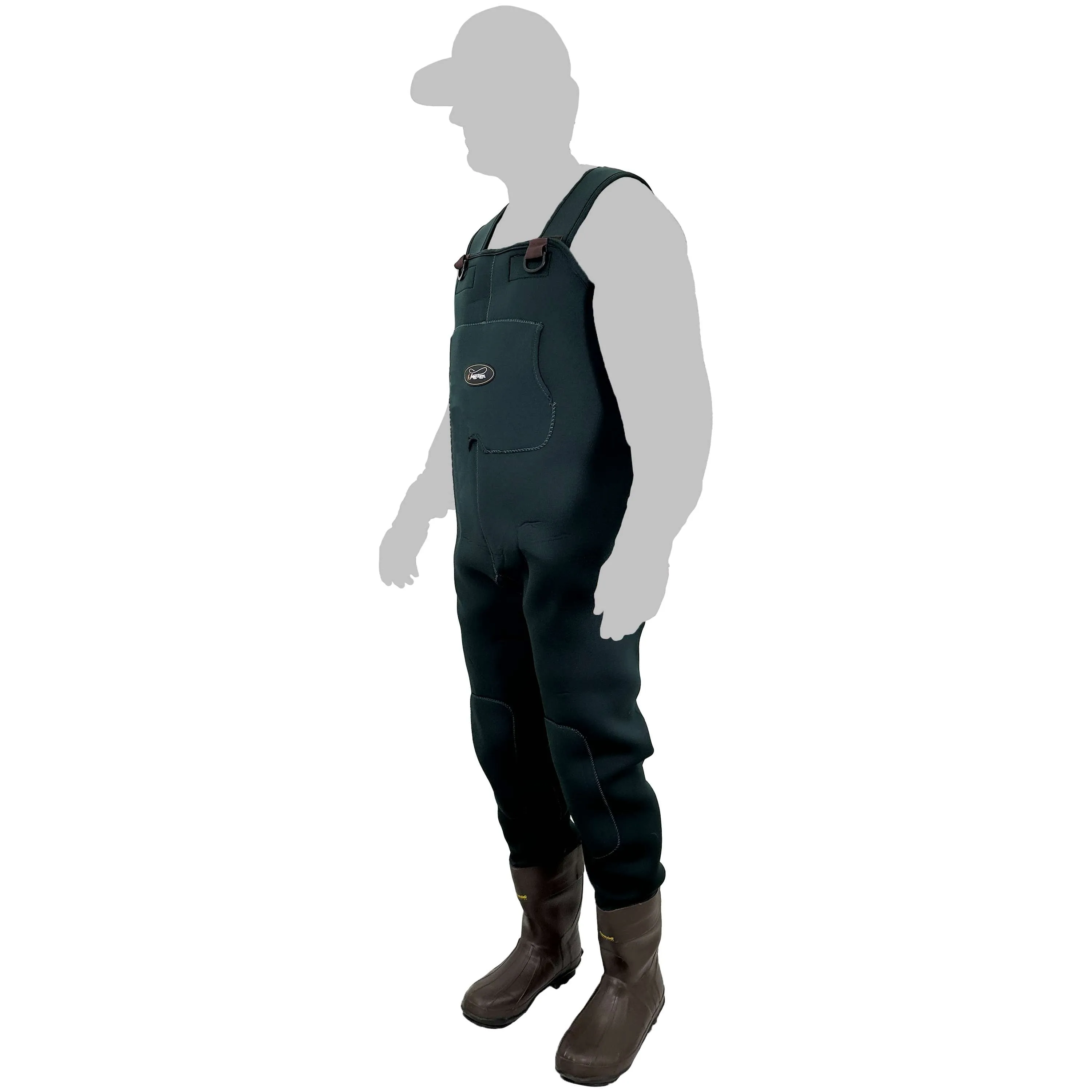 Frogg Toggs Amphib Bootfoot Neoprene Cleated Chest Wader
