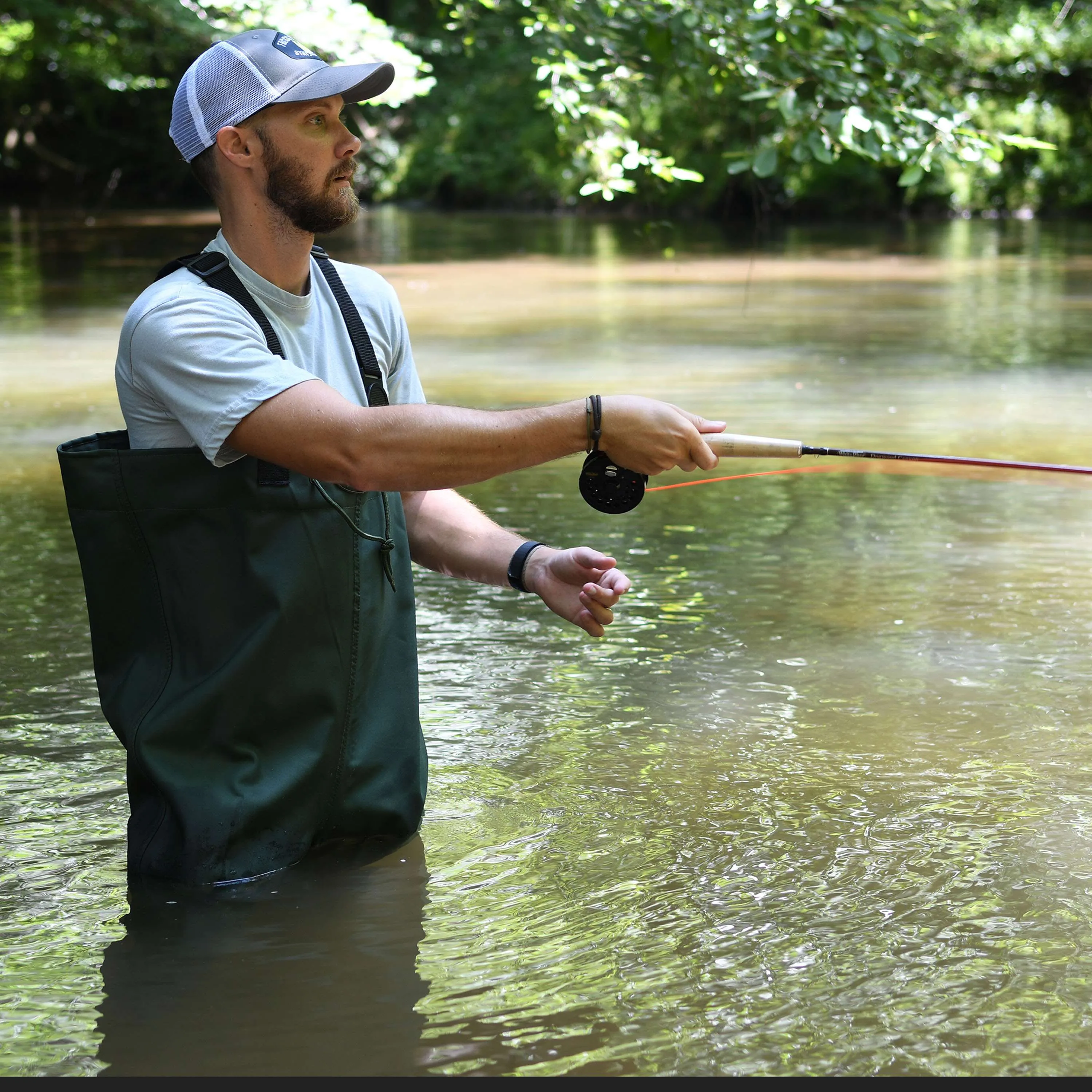 Frogg Toggs Cascades Bootfoot Poly/Rubber Cleated Chest Wader