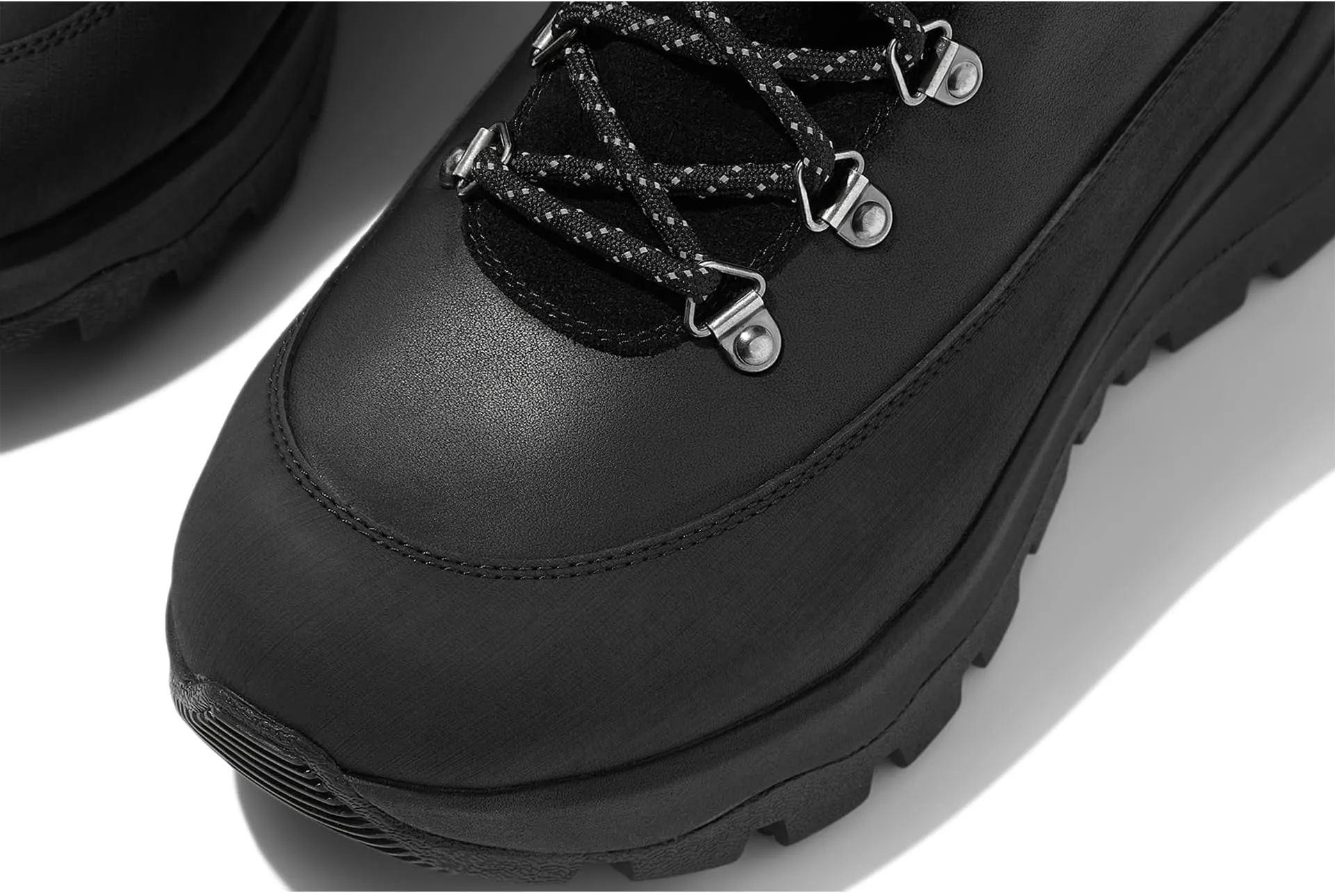 Neo-D-Hyker Waterproof Leather/Suede Outdoor Boots FitFlop, All Black