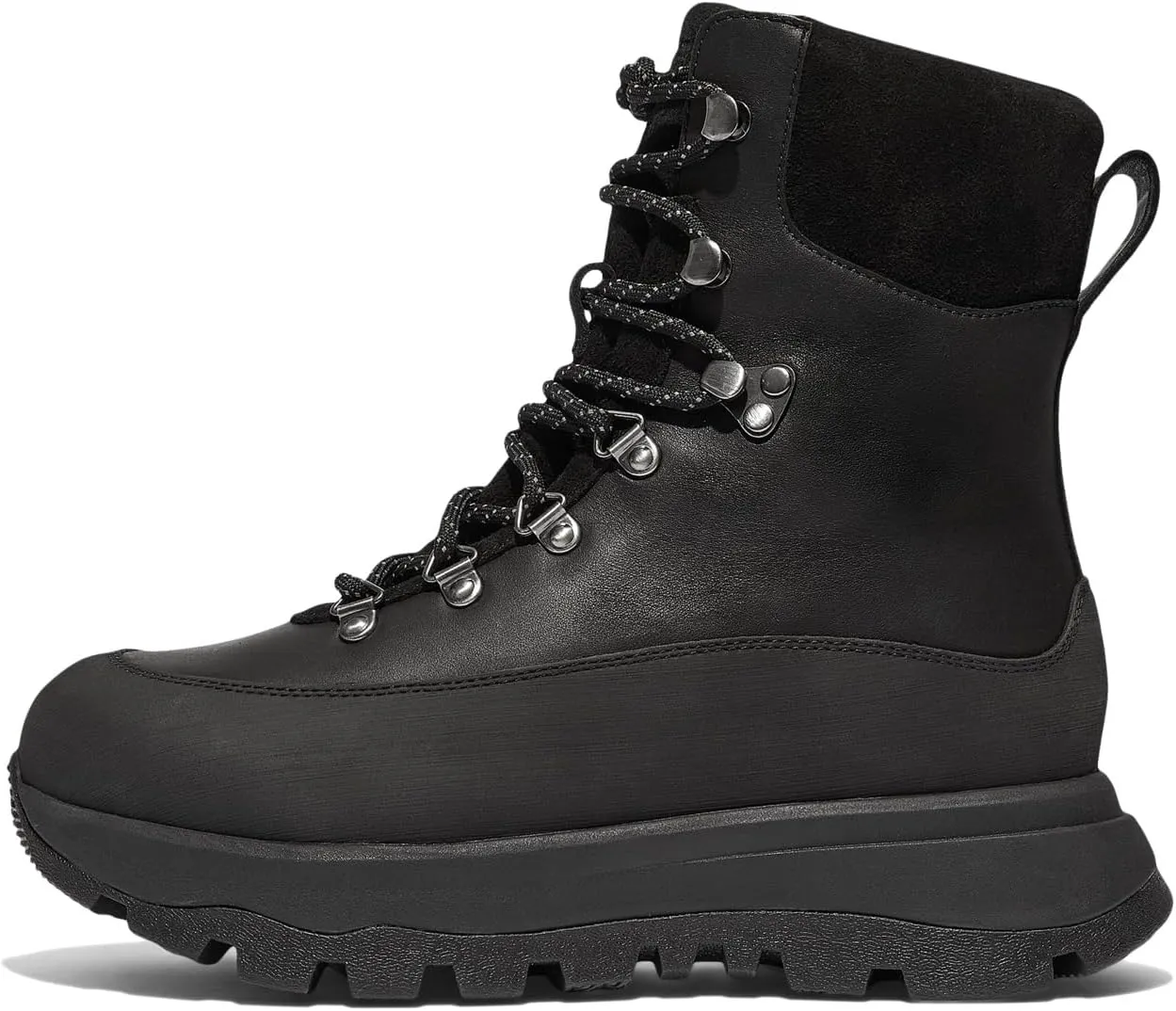 Neo-D-Hyker Waterproof Leather/Suede Outdoor Boots FitFlop, All Black