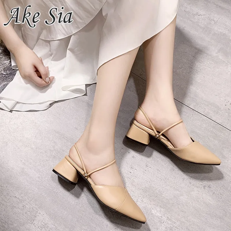 Party Women Mules Slipper Pointed Toe Sandals