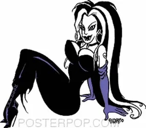 Pigors Wicked Girl Sticker