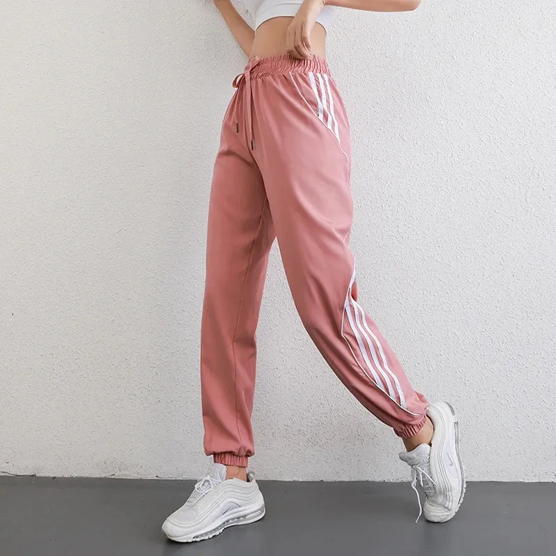 Quick Dry Plus Size Drawstring Jogging Sweatpants