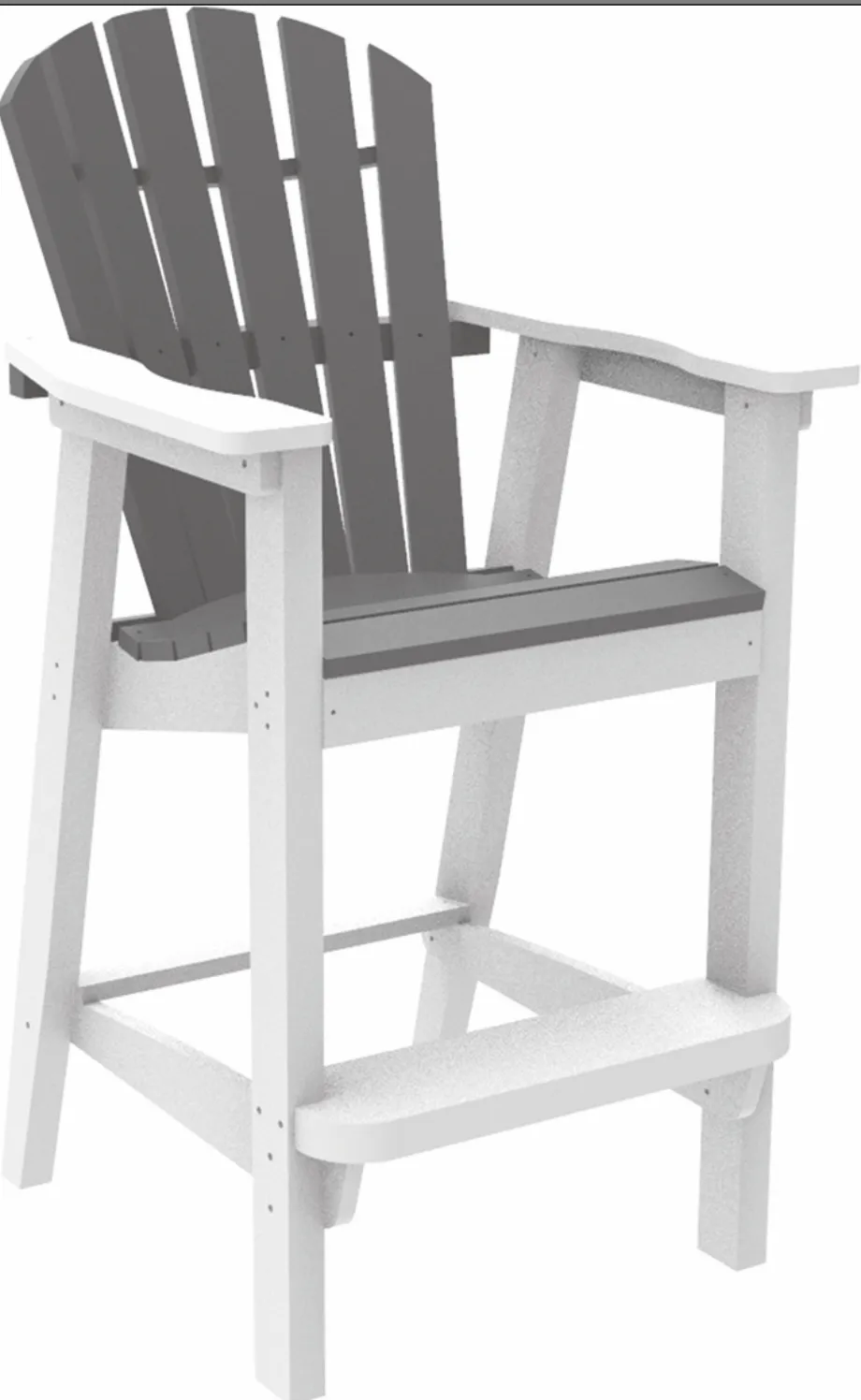Seaside 060 Adirondack Shellback Bar Chair