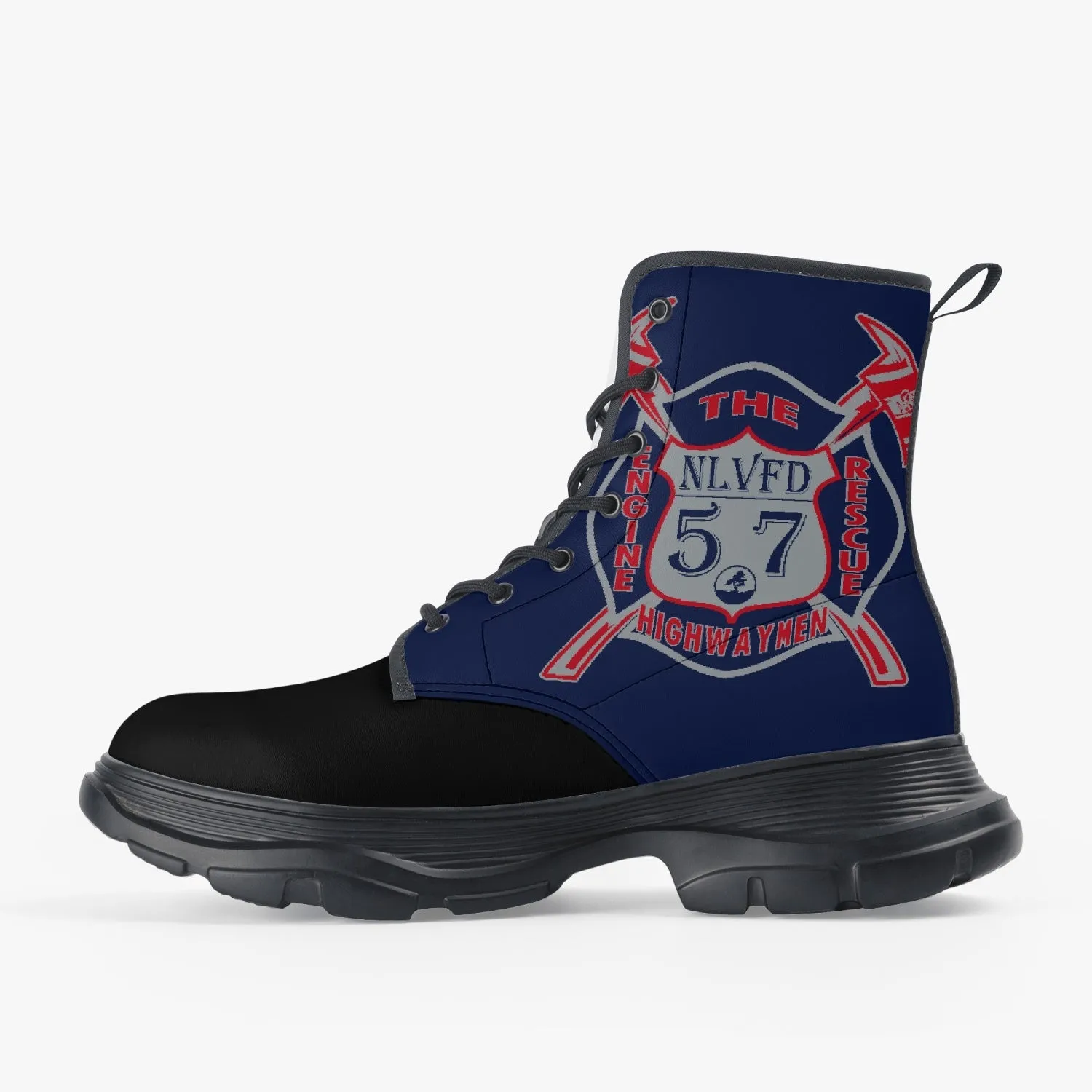 Station 57 Logo  Chunky Boots