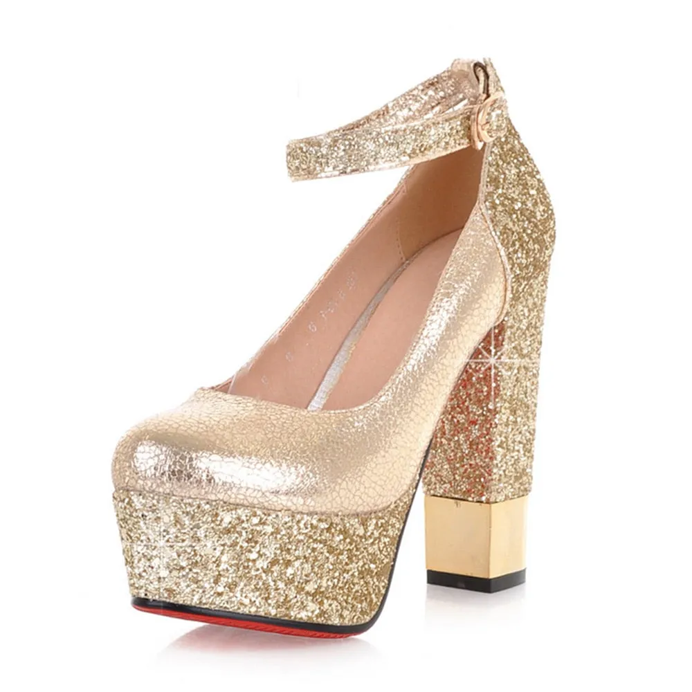Top Quality High Heels Wedding Bride Shoes