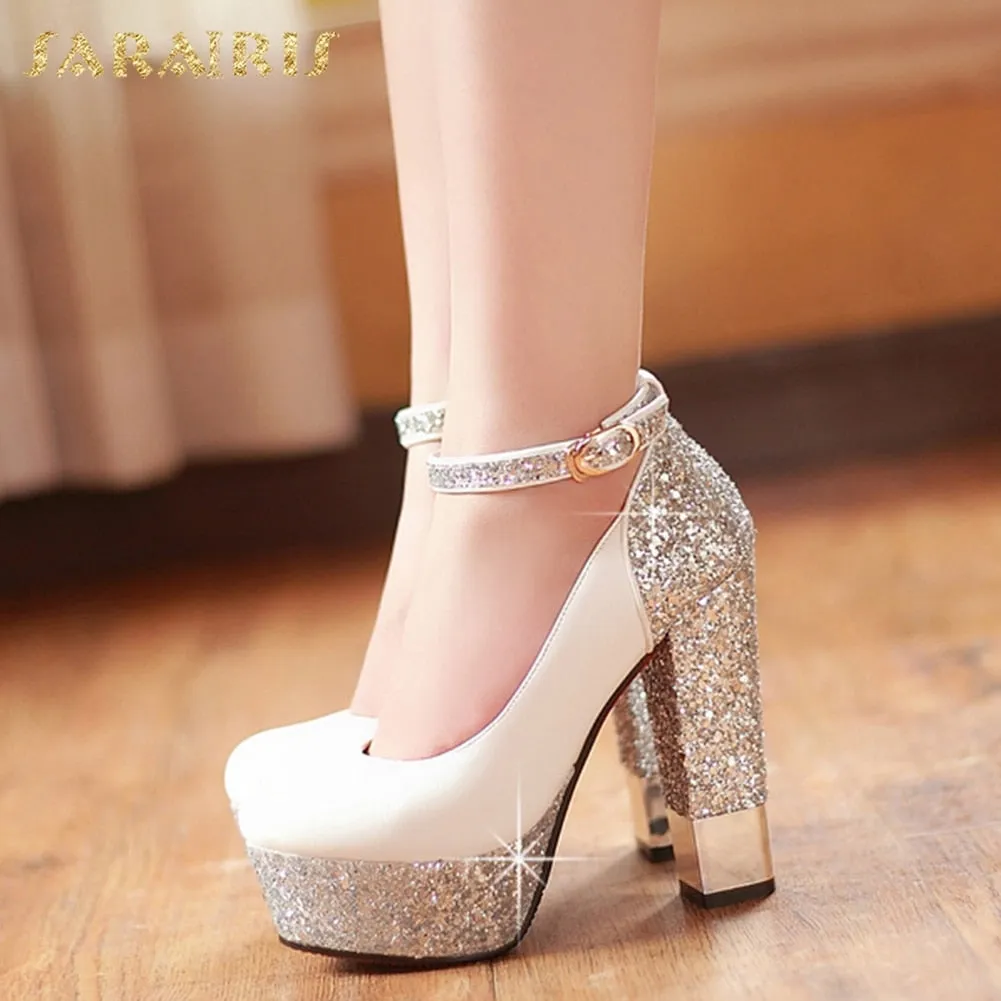 Top Quality High Heels Wedding Bride Shoes
