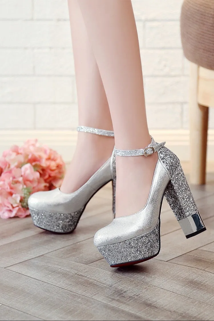 Top Quality High Heels Wedding Bride Shoes