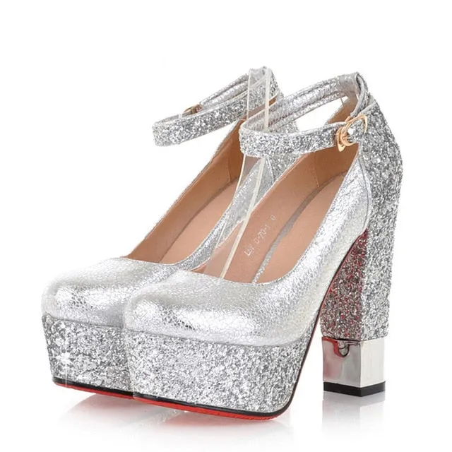 Top Quality High Heels Wedding Bride Shoes
