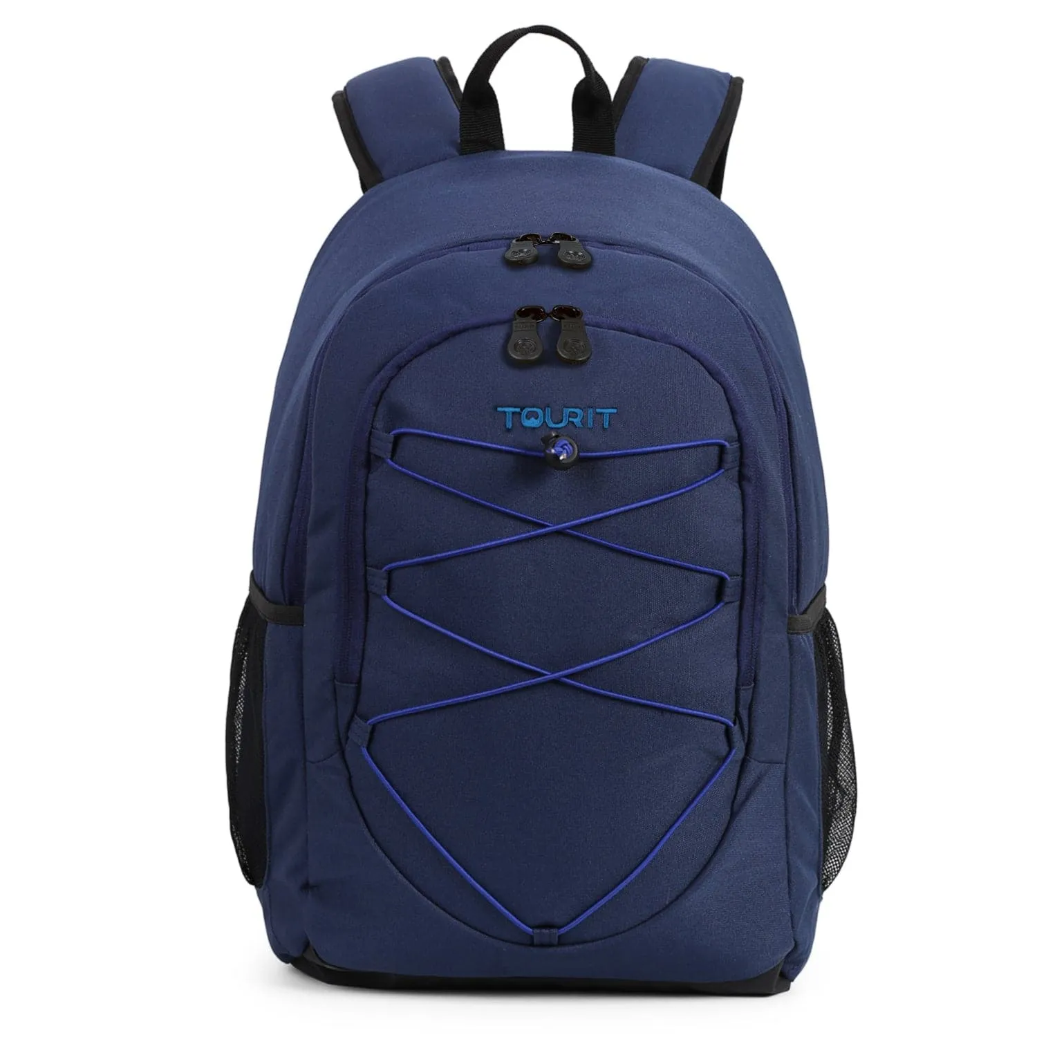 TOURIT 28 Cans Soft Sided Cooler Backpack Insulated Leakproof Backpack Cooler Large Capacity Cooler Bag, Black