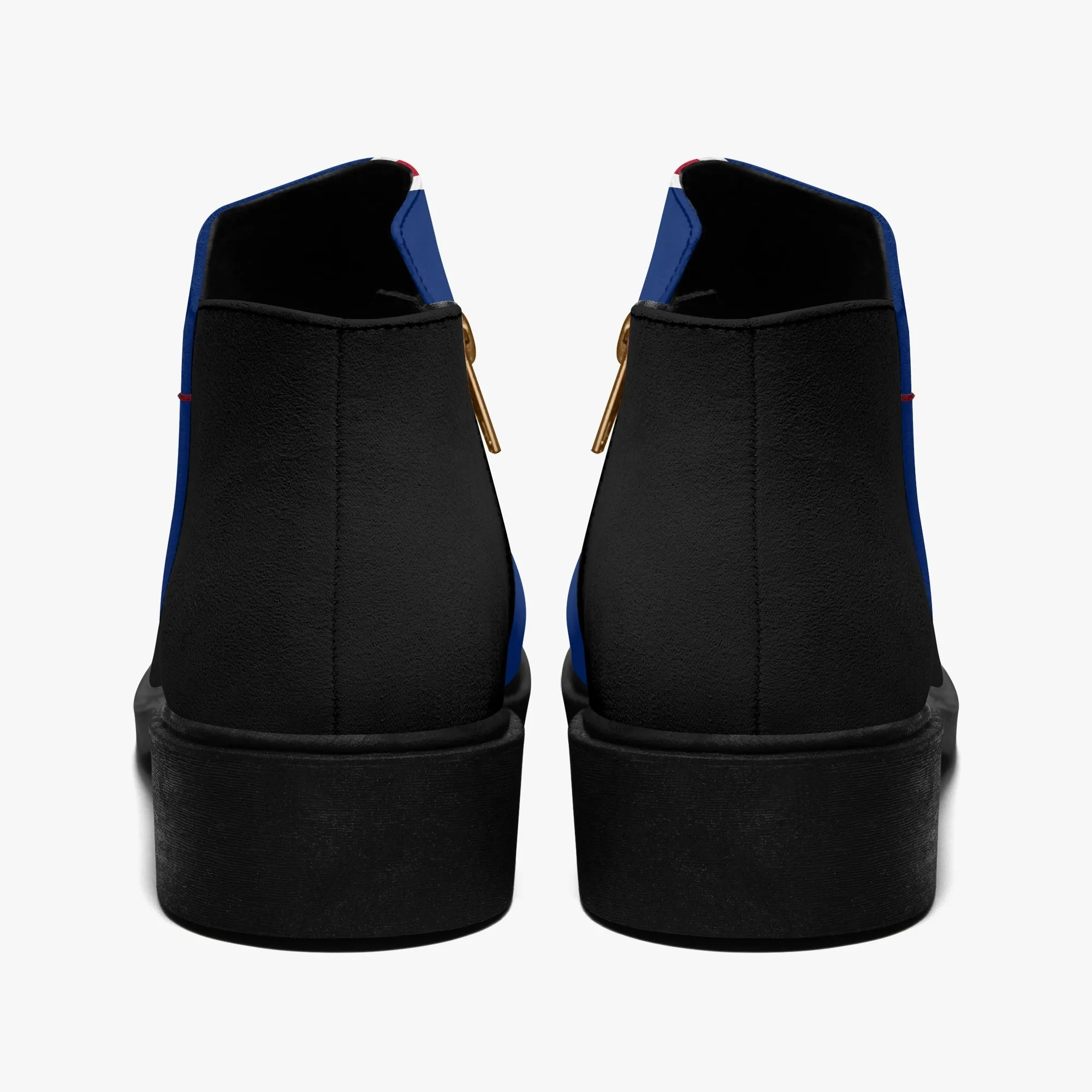 Union Jack Jack British flag Zipper Dress Boots