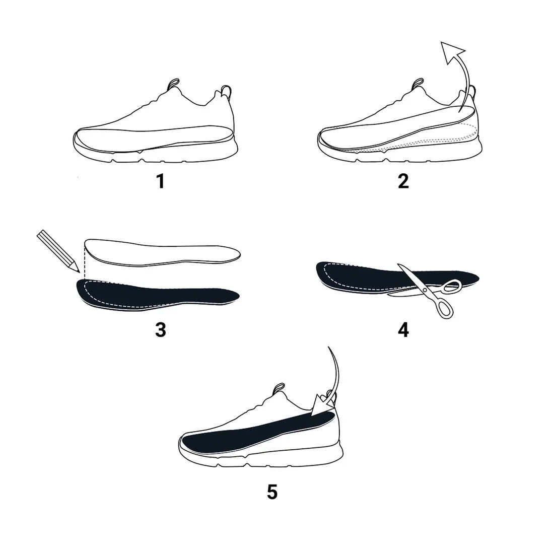 WALK MEMORY FOAM INSOLES
